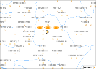 map of Mān Makhkam