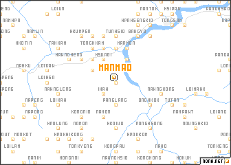 map of Mān Mao