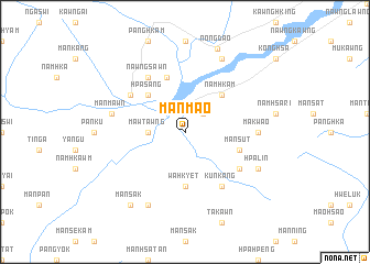 map of Mān Mao