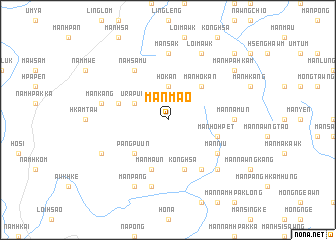 map of Mān Mao