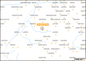 map of Mān Mao