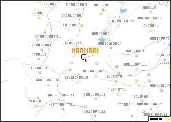 map of Manmari