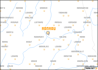 map of Mān Maü