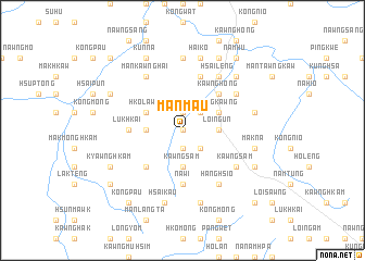 map of Mān Mau