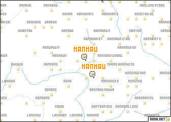 map of Mān Maü