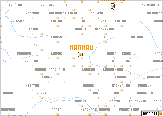 map of Mān Maü