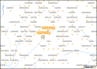 map of Mān Maü