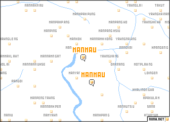 map of Mān Maü