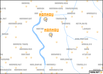 map of Mān Maü