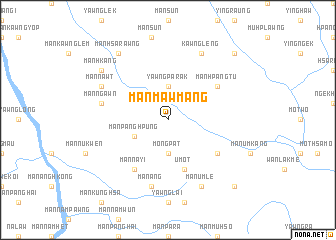 map of Mān Mawmang