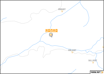 map of Mānma