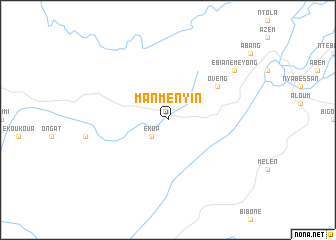 map of Manmenyin