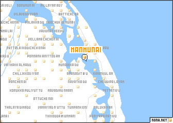 map of Manmunai