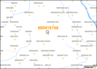 map of Mān Myetme