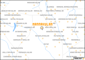 map of Mannakulam