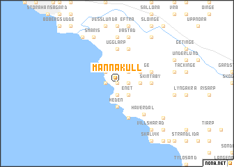 map of Mannakull