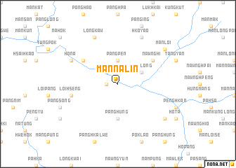 map of Mān Na-lin