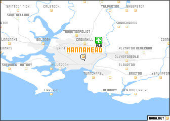 map of Mannamead