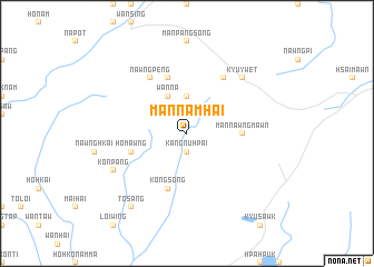 map of Mān Namhai