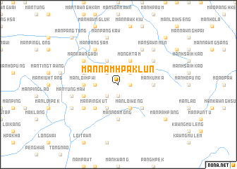 map of Mān Namhpaklün