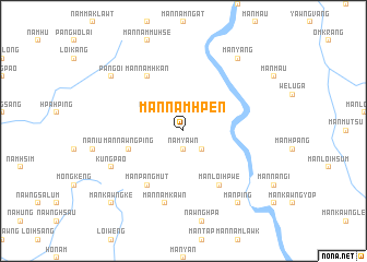 map of Mān Namhpen