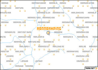 map of Mān Namhping