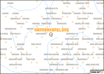 map of Mān Namkanglōng