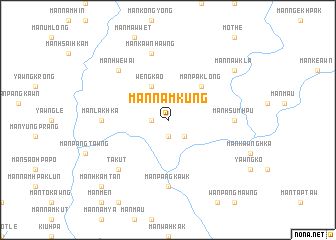 map of Mān Namkung