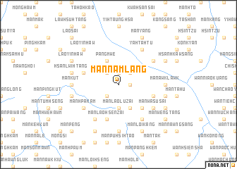 map of Mān Namlang