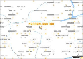 map of Mān Namlawktau