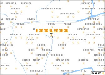 map of Mān Namlengmau