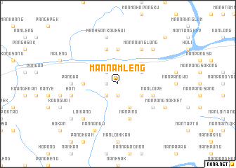 map of Mān Namleng