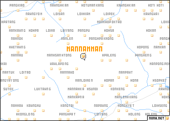 map of Mān Namman