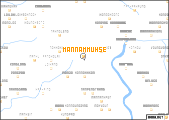 map of Mān Nammu-hse