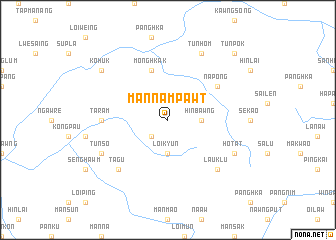 map of Mān Nampawt