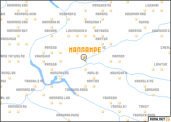 map of Mān Nampe