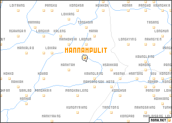 map of Mān Nampu-lit