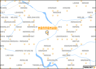 map of Mān Namwai