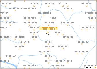 map of Mān Nam-ya