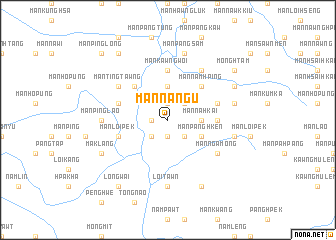 map of Mān Na-ngu