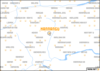 map of Mān Na-ngu