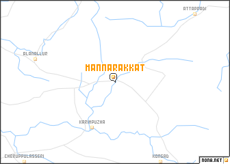 map of Mannārakkāt