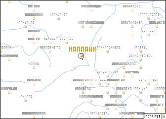 map of Mān Nawk
