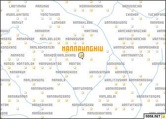 map of Mān Nawnghiu