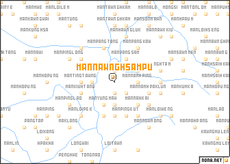 map of Mān Nawnghsampu