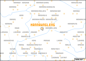 map of Mān Nawnglēng