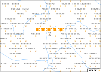 map of Mān Nawnglōng