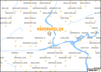 map of Mān Nawnglūm