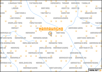 map of Mān Nawngmo