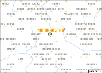 map of Mān Nawngtao